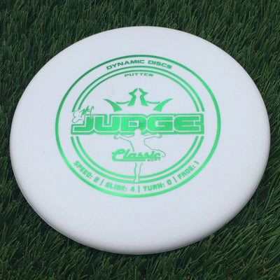 Dynamic Discs Classic Soft EMAC Judge- 176.49 White