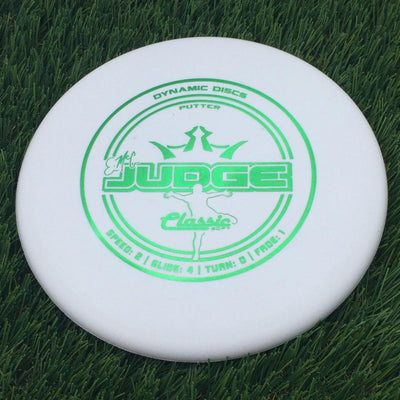 Dynamic Discs Classic Soft EMAC Judge- 175.6 White