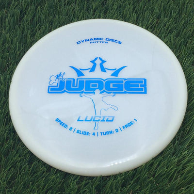 Dynamic Discs Lucid EMAC Judge with EMAC Signature Stamp- 174.14 White