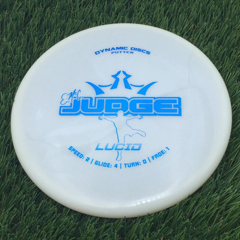 Dynamic Discs Lucid EMAC Judge with EMAC Signature Stamp- 174.14 White