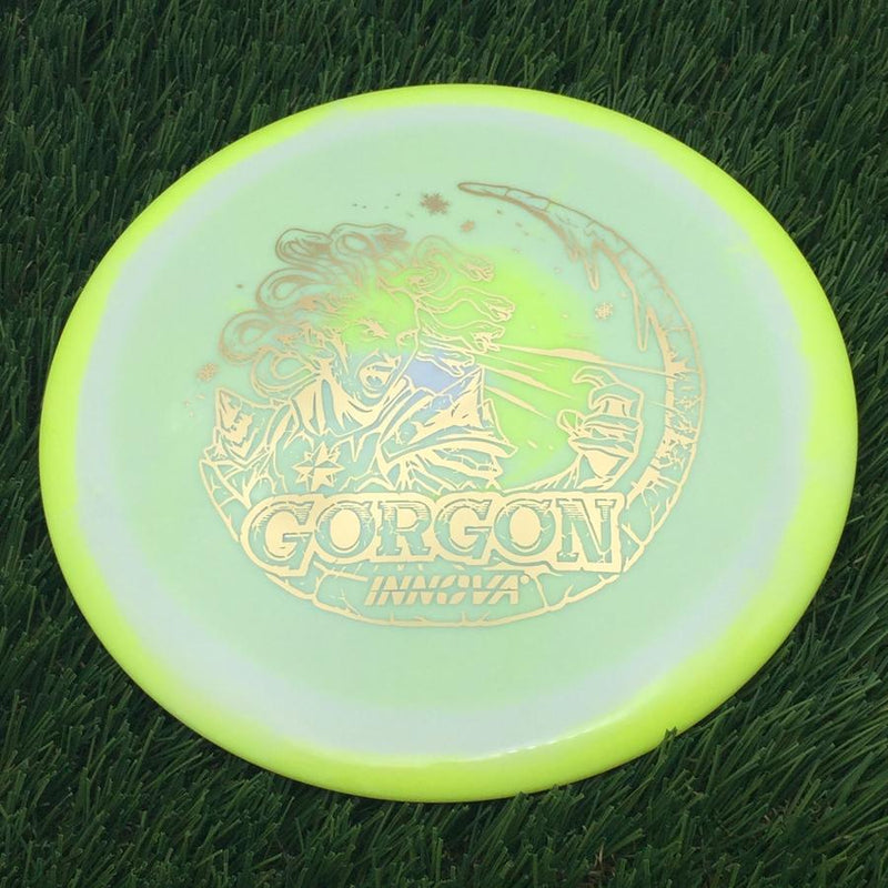 Innova Halo Star Gorgon with 2025 Winter Holiday Stamp- 176.43 Yellow