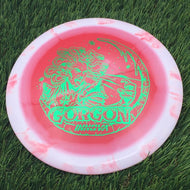 Innova Halo Star Gorgon with 2025 Winter Holiday Stamp - 167.4g - White rim Red - White rim Red / 167.44g