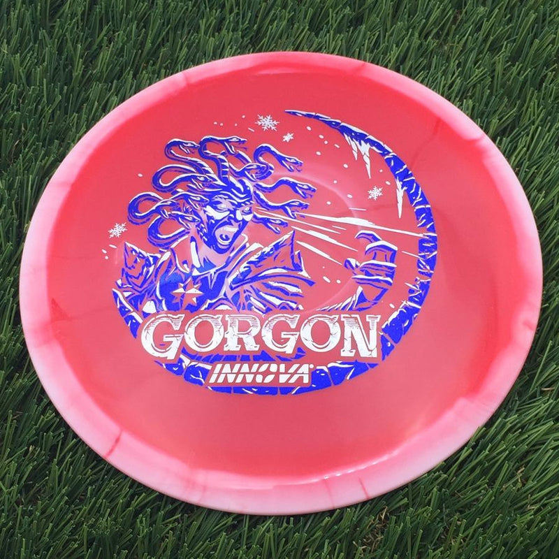 Innova Halo Star Gorgon with 2025 Winter Holiday Stamp- 175.48 Red