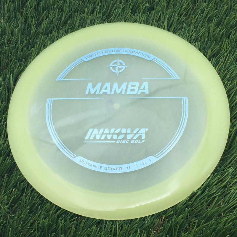 Innova Proto Glow Champion Mamba with Burst Logo Stock Stamp- 170.21 Glow