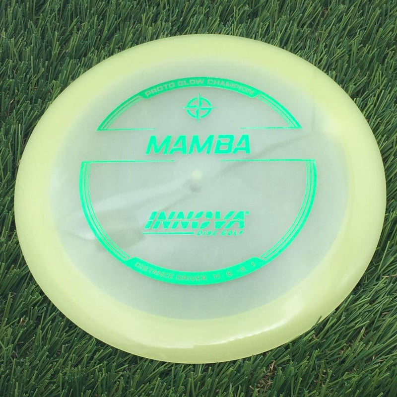 Innova Proto Glow Champion Mamba with Burst Logo Stock Stamp- 169.36 Glow