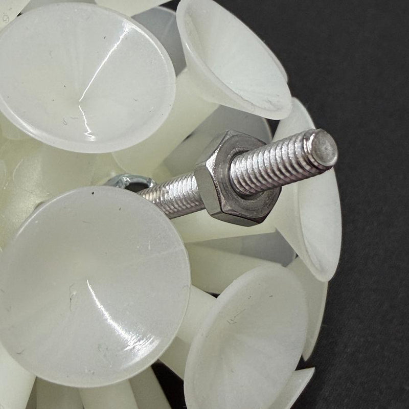 Max Disctance Suction Ball Retriever Attachment with 8-32 (CF) Threads - GLOW