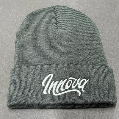 Innova Flow Cuff Beanie with Embroidered Logo | Warmth, comfort, and Flow style built for winter rounds.