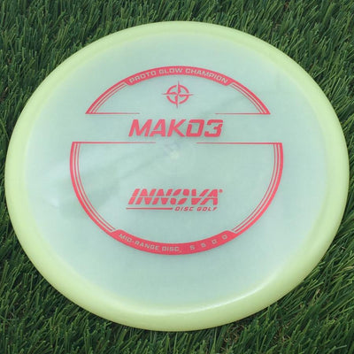 Innova Proto Glow Champion Mako3 with Burst Logo Stock Stamp- 176.28 Glow