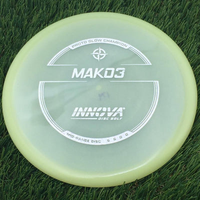 Innova Proto Glow Champion Mako3 with Burst Logo Stock Stamp- 174.57 Glow