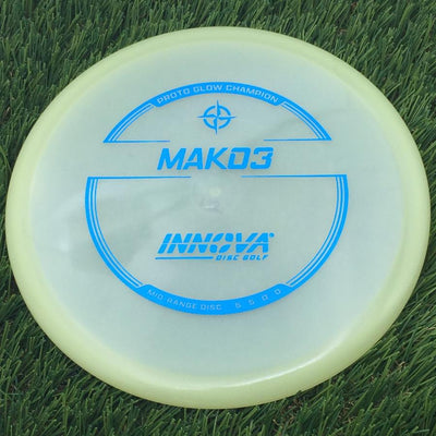 Innova Proto Glow Champion Mako3 with Burst Logo Stock Stamp- 175.51 Glow