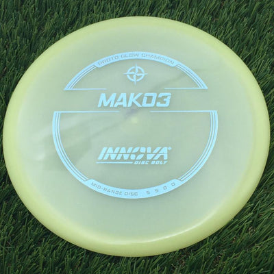 Innova Proto Glow Champion Mako3 with Burst Logo Stock Stamp- 181.65 Glow