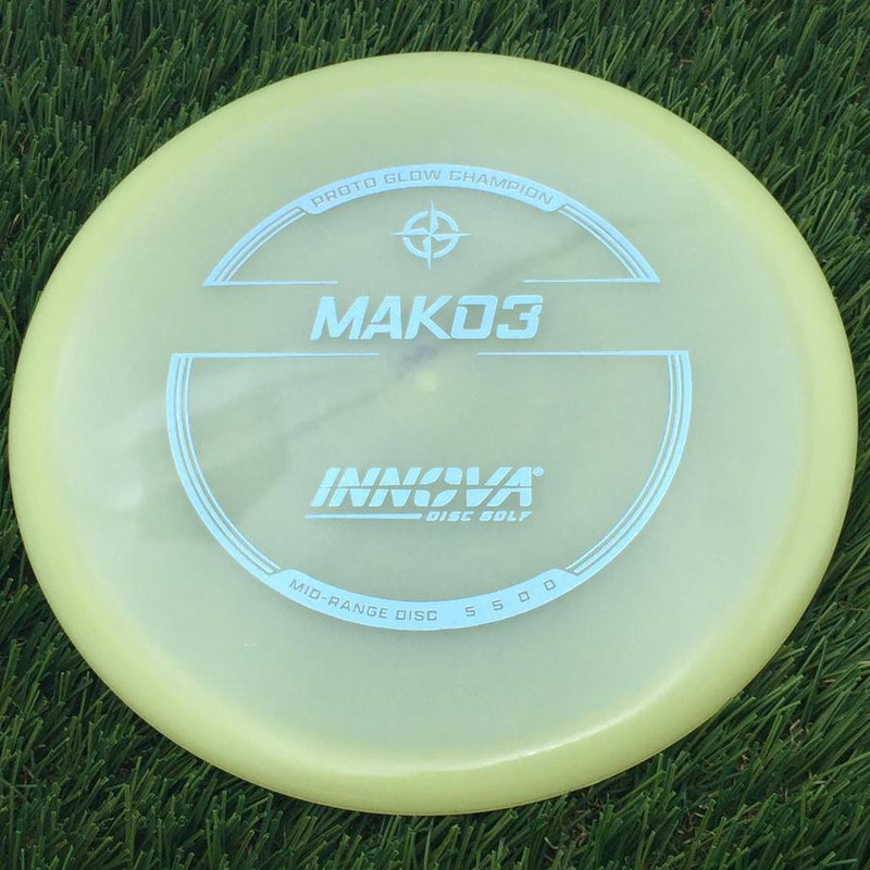 Innova Proto Glow Champion Mako3 with Burst Logo Stock Stamp- 181.65 Glow