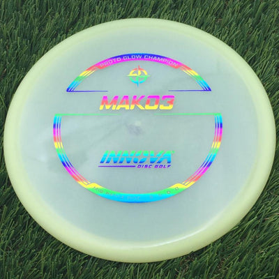 Innova Proto Glow Champion Mako3 with Burst Logo Stock Stamp- 166.03 Glow