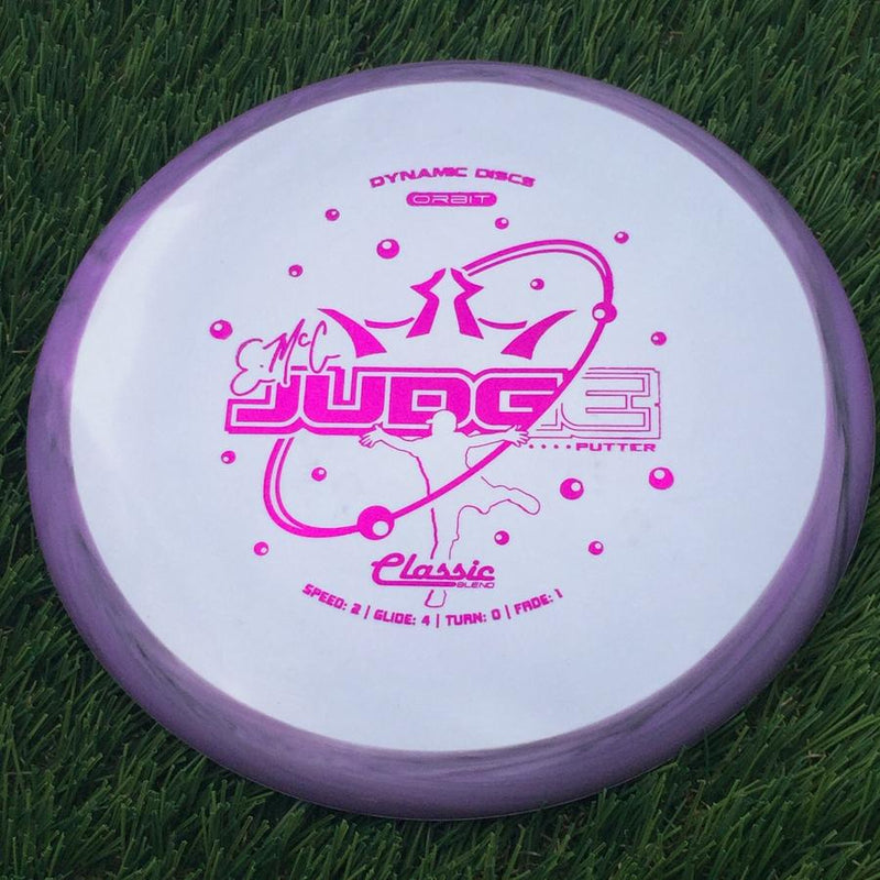 Dynamic Discs Classic Blend Orbit EMAC Judge- 173.08 White