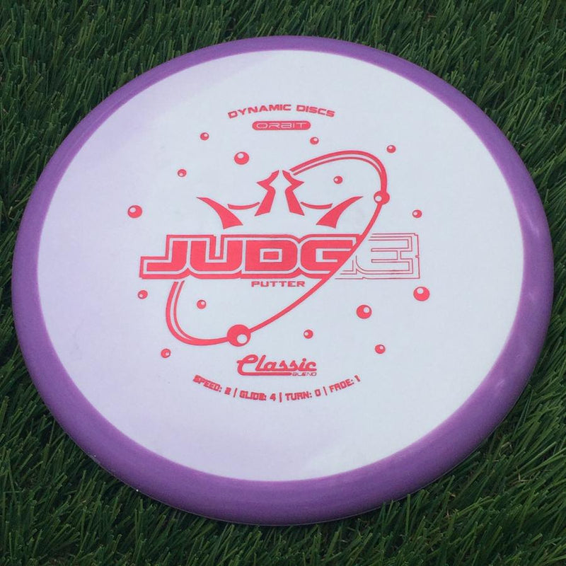 Dynamic Discs Classic Blend Orbit Judge- 175.32 White