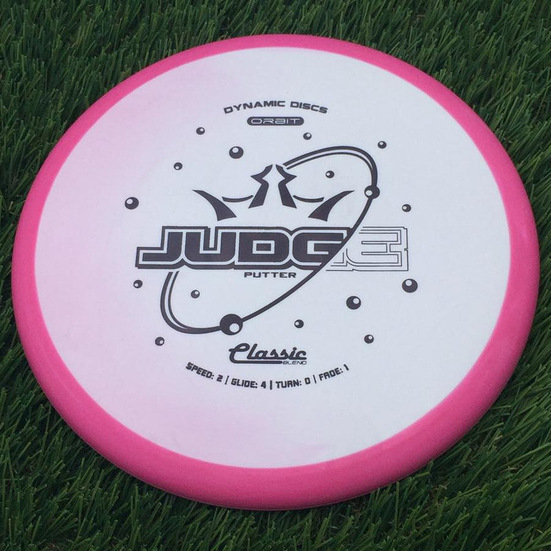 Dynamic Discs Classic Blend Orbit Judge- 175.46 White