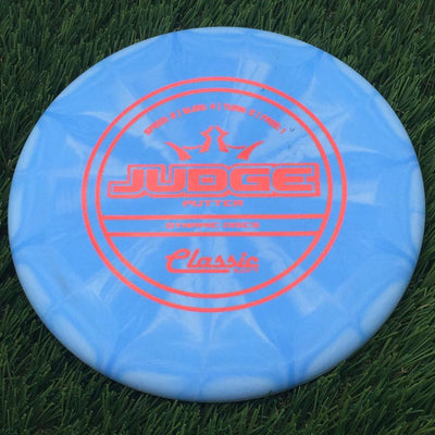 Dynamic Discs Classic Soft Burst Judge with Stock (No Burst Icon) Stamp- 174.47 Blue