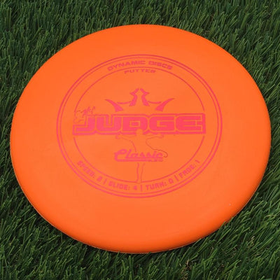 Dynamic Discs Classic Blend EMAC Judge with EMAC Signature Stamp- 172.74 Orange