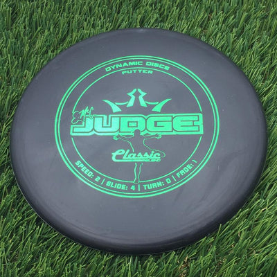Dynamic Discs Classic Blend EMAC Judge with EMAC Signature Stamp- 174.72 Black