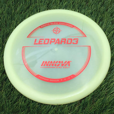 Innova Proto Glow Champion Leopard3 with Burst Logo Stock Stamp- 171 Glow