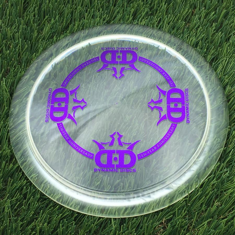 Dynamic Discs Lucid Ice Escape with Ten-Year Anniversary 2012-2022 Stamp- 175 Clear