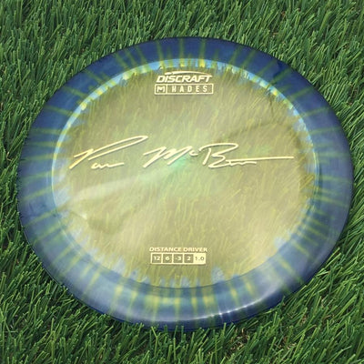 Discraft Elite Z Fly-Dyed Hades with Paul McBeth Large Signature Stamp- 172 Dyed