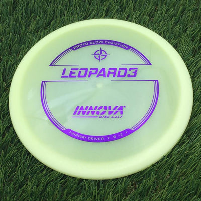Innova Proto Glow Champion Leopard3 with Burst Logo Stock Stamp- 172 Glow