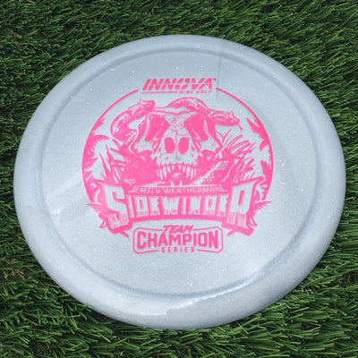 Innova Moondust Champion Sidewinder with Emily Weatherman Team Champion Series 2025 Stamp- 170 Grey