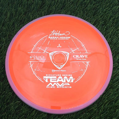Axiom Neutron Crave with Sarah Hokom World Champion Signature Series Team MVP Stamp- 170.9 Orange
