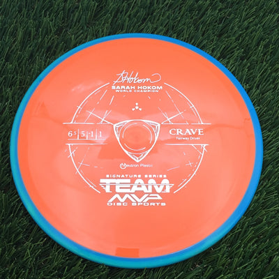 Axiom Neutron Crave with Sarah Hokom World Champion Signature Series Team MVP Stamp- 158.18 Orange