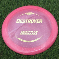Innova Champion Metal Flake Destroyer with Burst Logo Stock Stamp - 170.1g - Wine reddish Purple - Wine reddish Purple / 170.09g