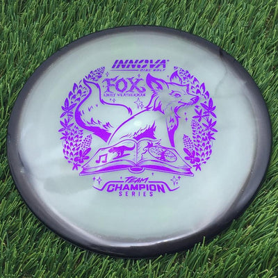 Innova Proto Color Glow Halo Champion Fox with Emily Weatherman Team Champion Tour Series 2026 Stamp- 179.47 Black