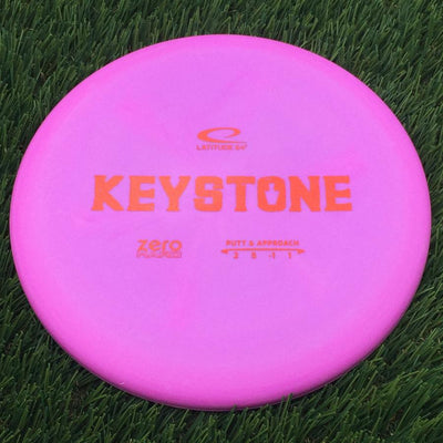 Latitude 64 Zero Line Hard Keystone with Simple Stock Stamp- 172.8 Pink