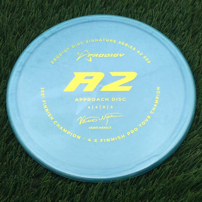 Prodigy 500 A2 with 2022 Signature Series Vaino Makela - 2021 Finnish Champion - 4 X Finnish Pro Tour Champion Stamp- 171.12 Blue