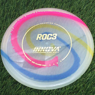Innova Champion I-Dye Roc3 with Circle Stock Stamp - 172.0g - Pink, Yellow And Blue Swirl Dyed - Pink, Yellow And Blue Swirl Dyed / 171.99g