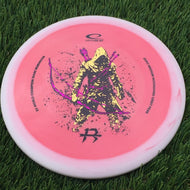 Latitude 64 Zero Medium Moonshine Glow Orbit Peak with Isaac Robinson 2026 Team Series Archer Stamp - 176.1g - Salmon Pink - Salmon Pink / 176.07g