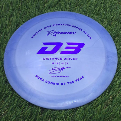 Prodigy 400 D3 with 2022 Signature Series Luke Humphries - PDGA Rookie of the Year Stamp- 174 Purple
