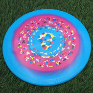 Dynamic Discs Fuzion Orbit Eye Maverick with Zach Melton Crazy Hair ZM Spiral Team Series 2023 Stamp - 176.0g - Light Blue - Light Blue / 176g