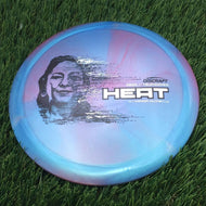 Discraft Special Blend Titanium Metallic Big Z Pearl Heat with 2026 Hanna Huynh Tour Series Stamp - 174.1g - Red Swirls On Blue - Red Swirls On Blue / 174.07g