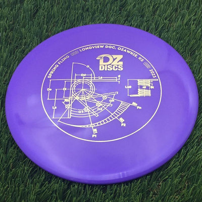 Dynamic Discs Hybrid EMAC Truth with DZDiscs 2023 Spring Fling - Longview DGC - Ozawkie, KS Stamp- 178 Purple