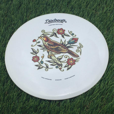 Disctroyer A-Medium Starling / Kuldnokk DD-13 with Colored Tattoo - Limited Edition Stamp- 165 Grey