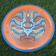 Axiom Soft Particle Proton Glow Rhythm with 2026 OTB Open Art by Ripper Studios Stamp - 174.7g - Blue Rim Orange - Blue Rim Orange / 174.7g