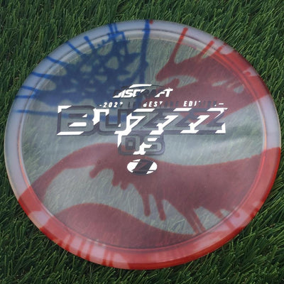 Discraft Elite Z Fly-Dyed BuzzzOS with 2023 Ledgestone Edition - Wave 2 Stamp- 180 Flag