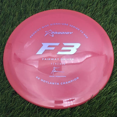 Prodigy 400 F3 with 2022 Signature Series Isaac Robinson - 4X Hotlanta Champion Stamp- 173 Red