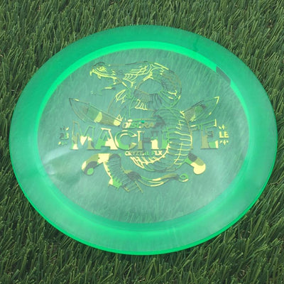 Discraft CryZtal Flx Machete with 2023 Ledgestone Edition - Wave 2 Stamp- 174 Green