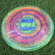 Innova Champion I-Dye Roc3 with Circle Stock Stamp - 178.0g - Green And Pink Dyed - Green And Pink Dyed / 177.95g
