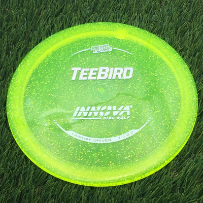 Innova Champion Metal Flake Teebird with Burst Logo Stock Stamp- 175.44 Yellow