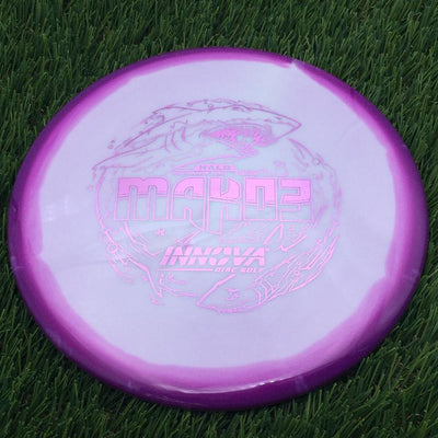 Innova Halo Star Mako3 with Burst Logo Stock Stamp- 162.31 Purple