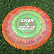 Innova Champion I-Dye Aviar Putter with Circle Stock Stamp - 175.4g - Orange And Purple Burst Dyed - Orange And Purple Burst Dyed / 175.39g