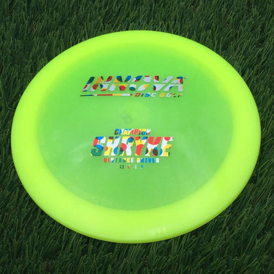 Innova Champion Champion Shryke with Burst Logo Stock Stamp- 171.58 Yellow